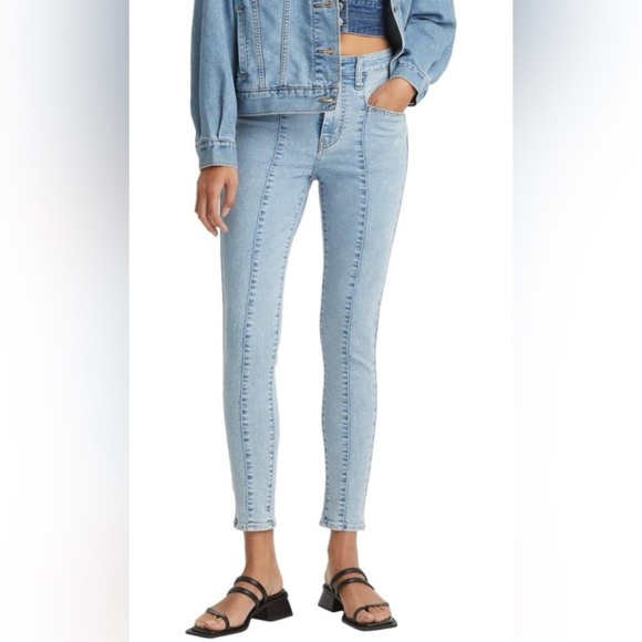 Levi's Pants - Levi’s 721 High Rise Skinny Medium Indigo Stonewash